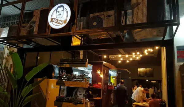 Fachada de loja da marca Seu Vidal